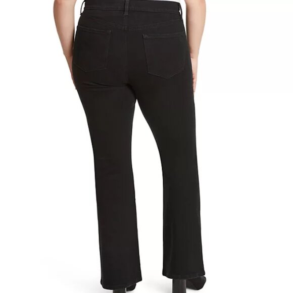 Jessica Simpson Women's High Rise Flare Jean - Picture 9 of 15